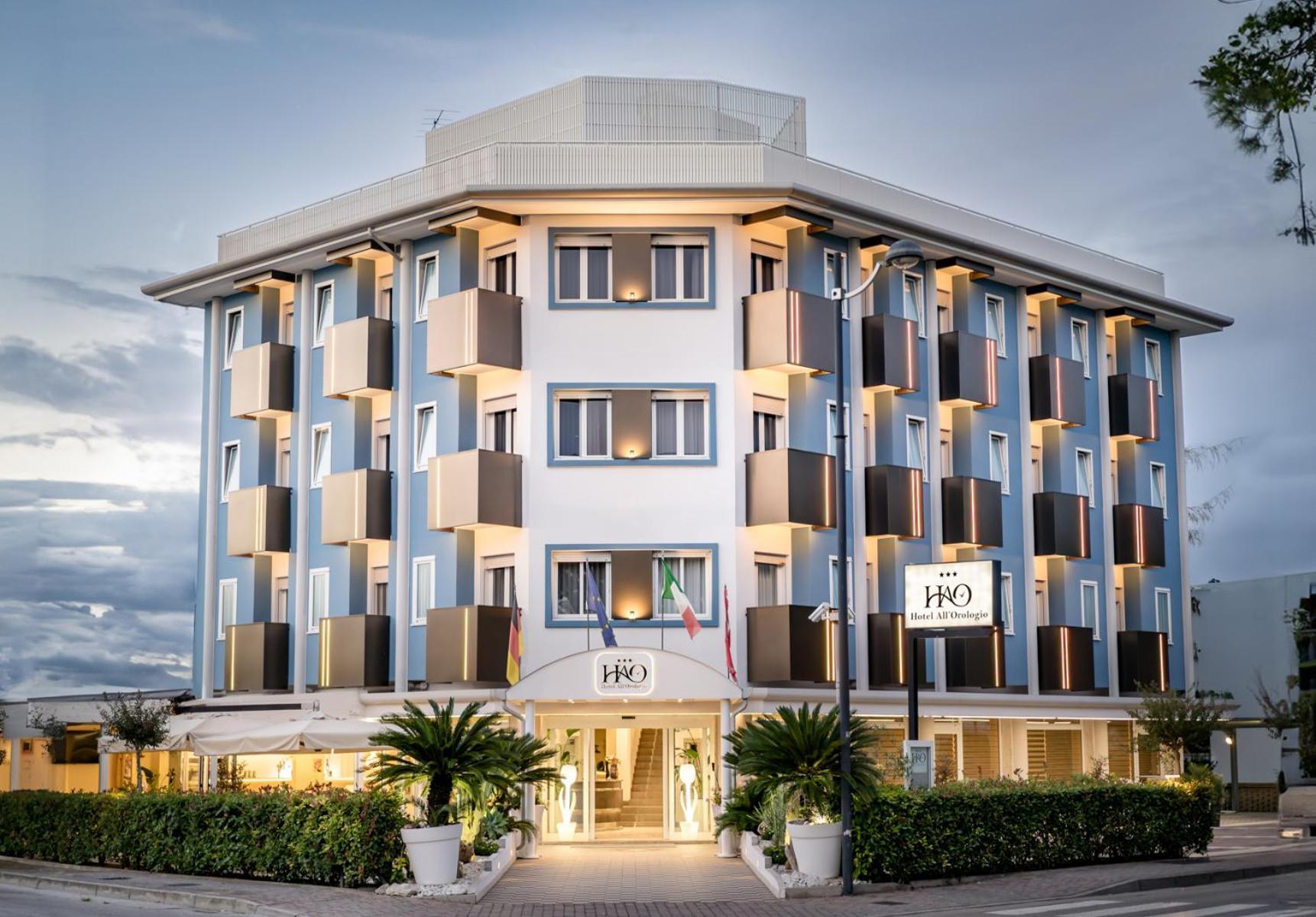 Hotel All'Orologio 3 Stelle Superior Caorle Buitenkant foto
